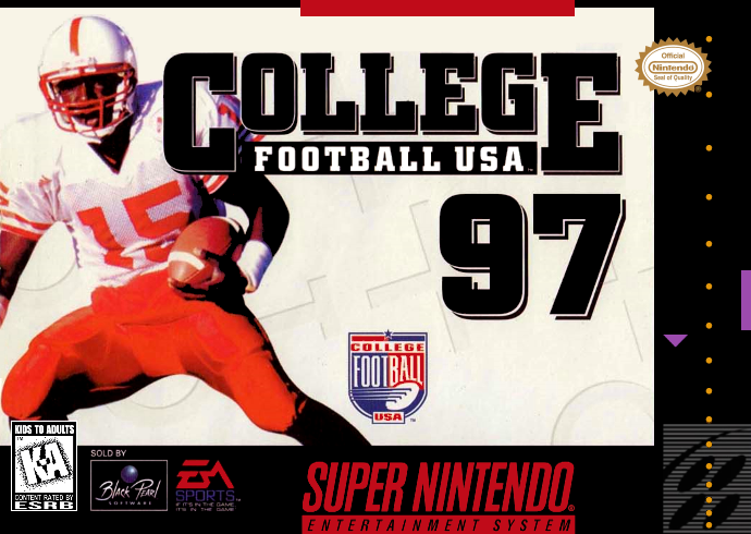 College Football Usa 97 (Usa) Snes Print Poster