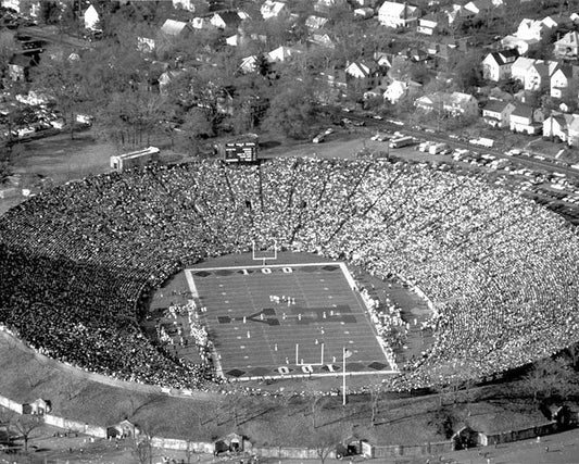 College Football Yale Bowl Glossy Magnet Stadium Print Aerial Magnet