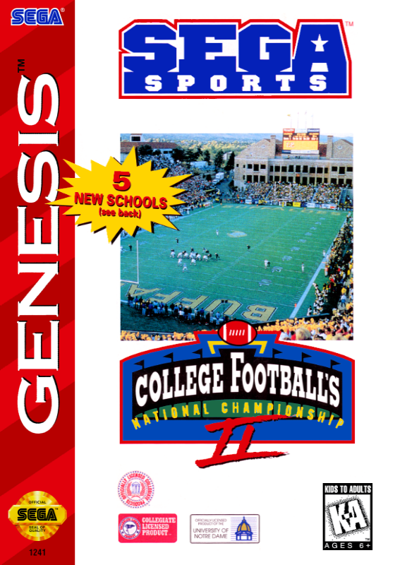 College Football S National Championship Ii (Usa) Genesis Print Poster
