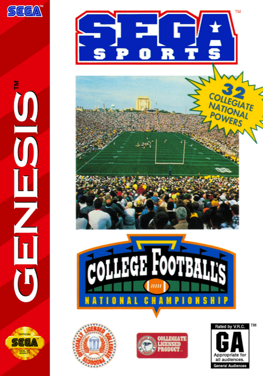 College Football S National Championship (Usa) Genesis Print Poster