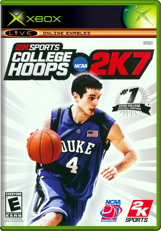 College Hoops 2K7 Xbox Print Poster