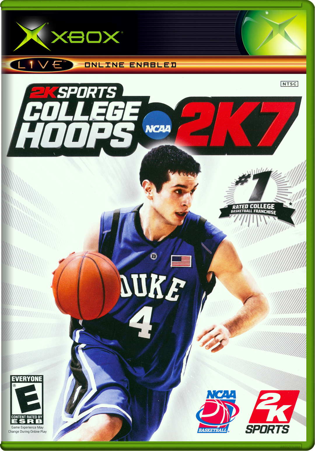 College Hoops 2K7 Xbox Keychain