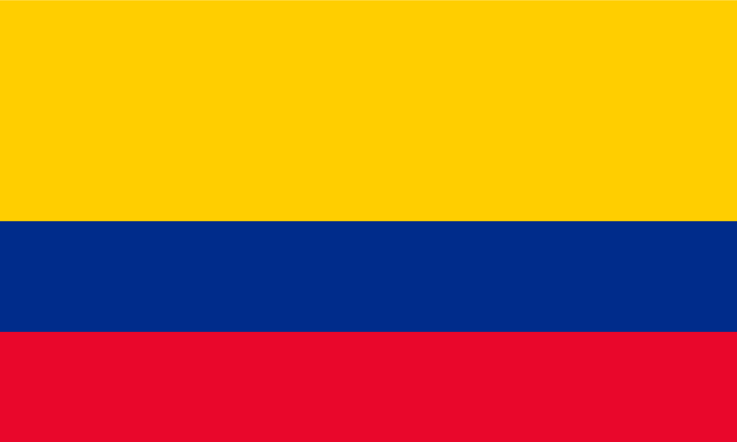 Colombia Flag Print Poster