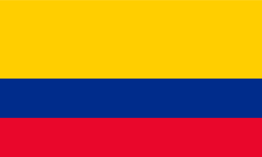 Colombia Flag Print Poster