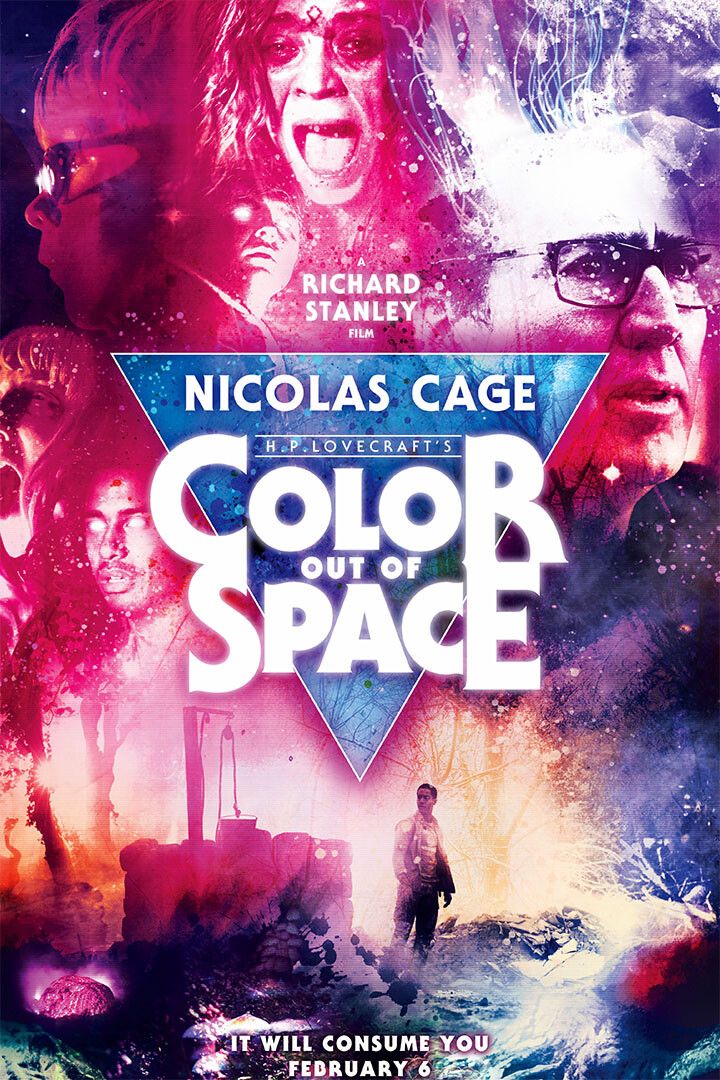 Color Out Of Space Movie 2020 Nicolas Cage Keychain
