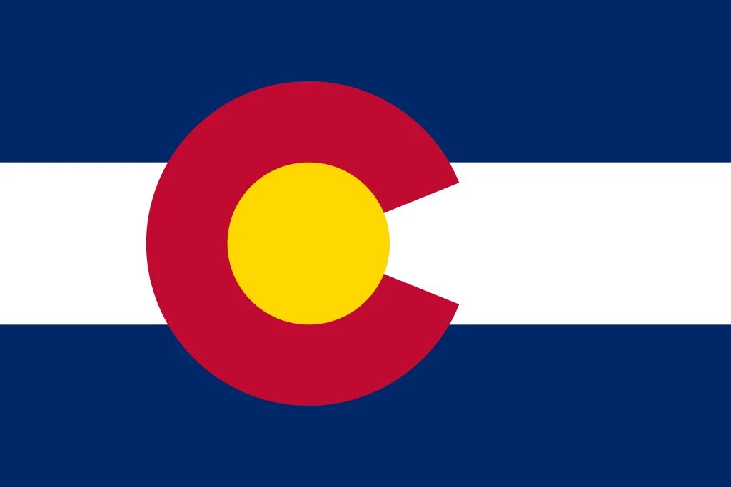 Colorado State Flag Denver Centennial Usa Magnet Picture Magnet Print 1