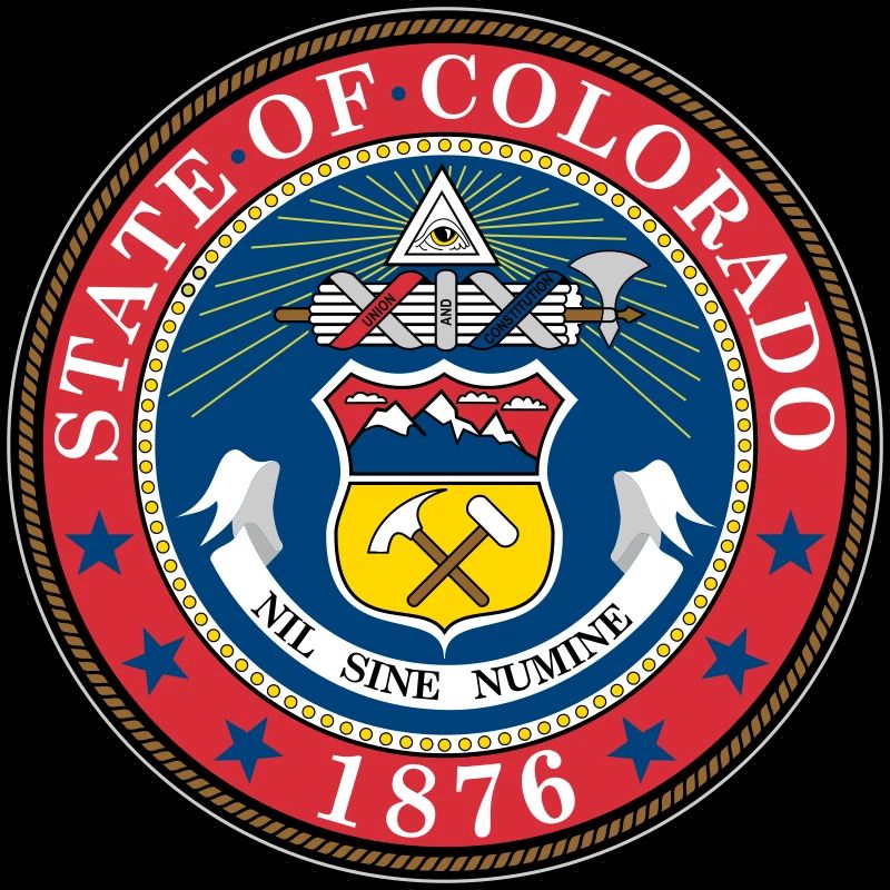 Colorado State Seal Denver Centennial Usa Poster Print 300 Piece Jigsaw Puzzle