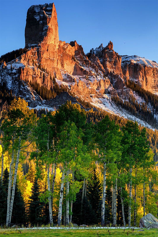 Colorado Uncompahgre National Forest Mountain Room Decor Jigsaw Puzzle