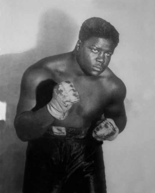 Colored Heavyweight Champion Obie Walker Glossy Magnet Boxing Magnet