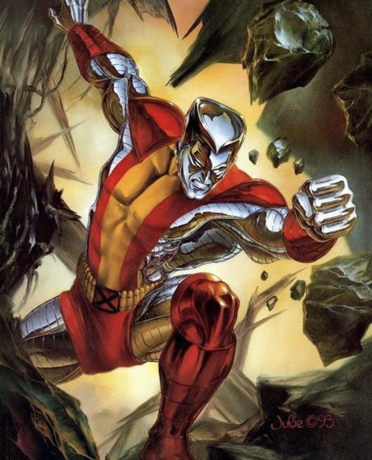 Colossus Action Pose Print Poster
