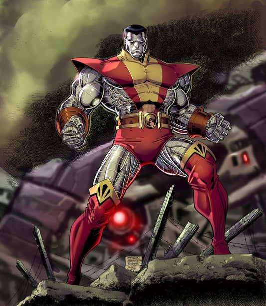 Colossus Comic Art Hero Print Poster