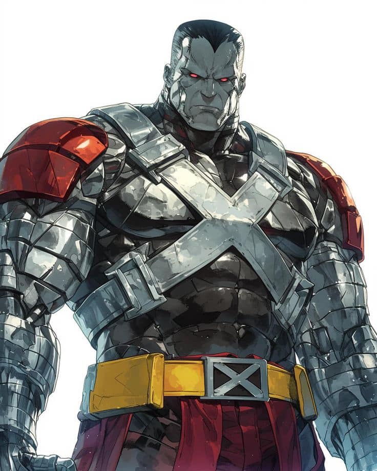 Colossus Comic Character Artwork Print Poster
