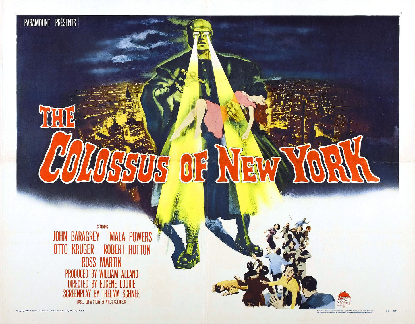Colossus Of New York 02 Movie Keychain