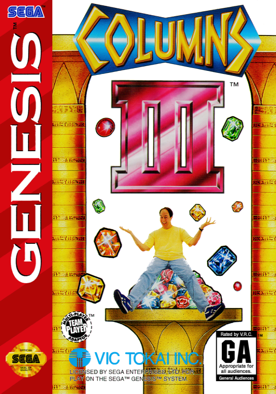 Columns Iii (Usa) Genesis Jigsaw Puzzle