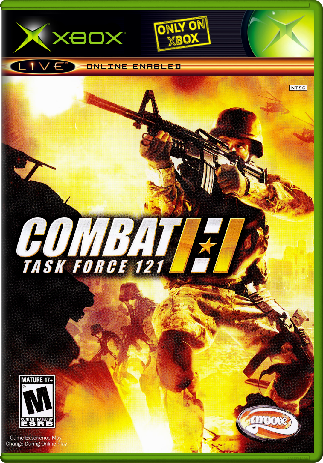 Combat Task Force 121 Xbox Keychain