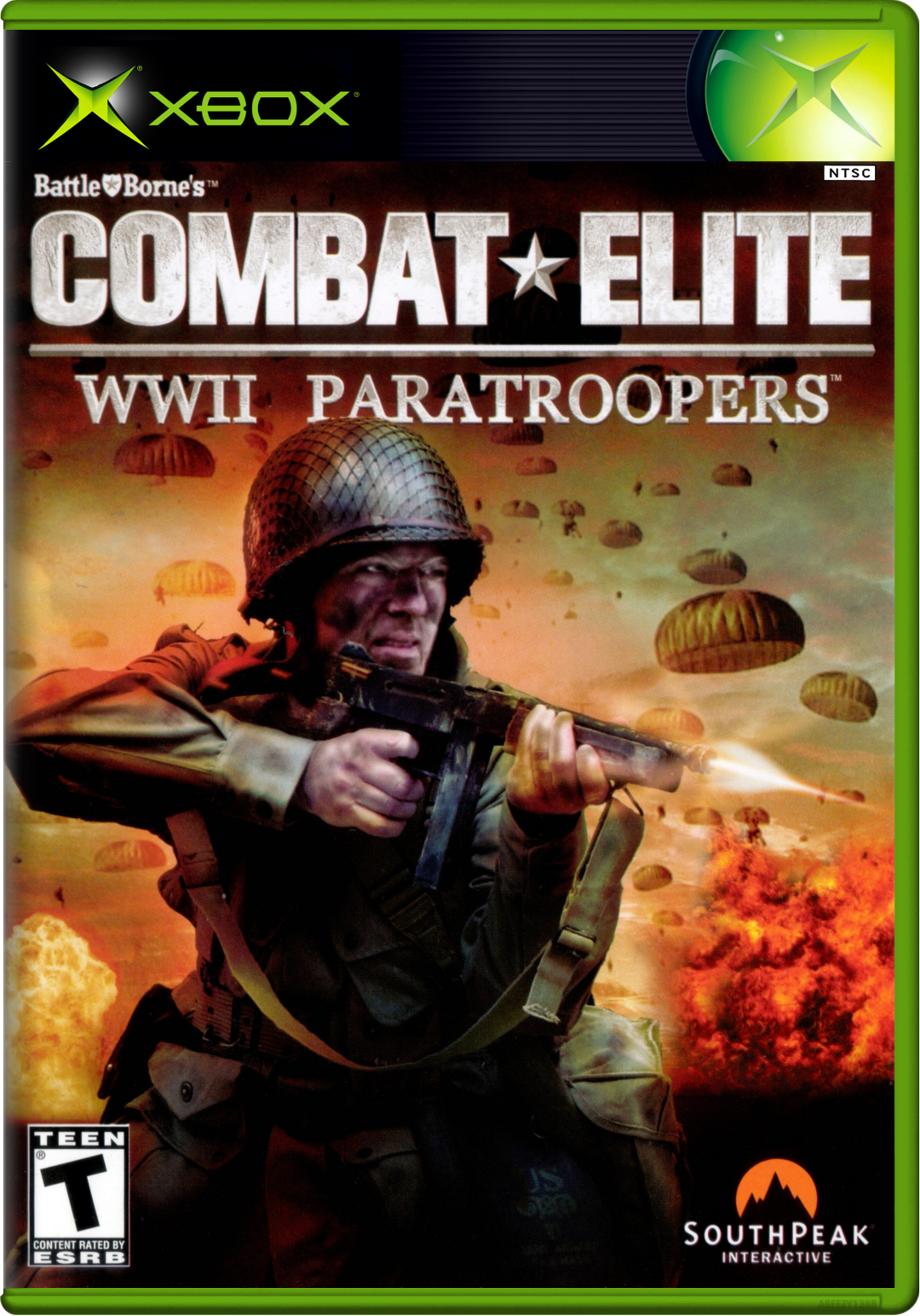 Combat Elite Wwii Paratroopers Xbox Keychain