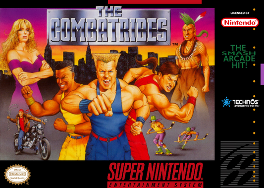 Combatribes, The (Usa) Snes Print Poster