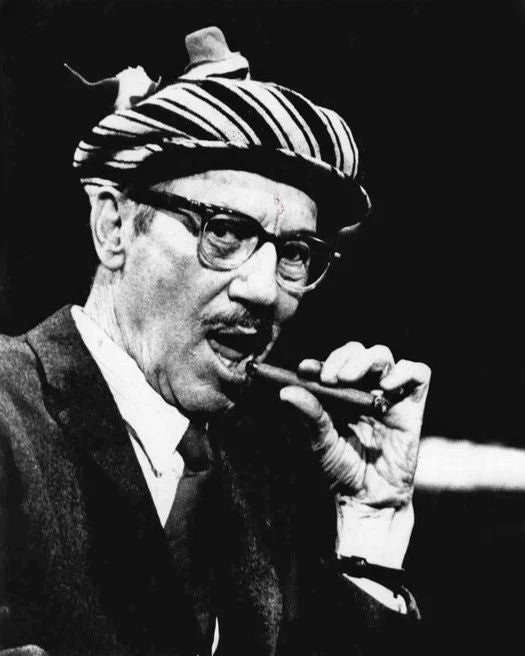 Comedian, Actor Groucho Marx Glossy Keychain Celebrity Print Television Star