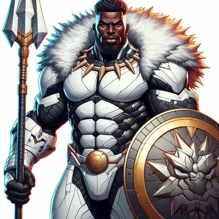 Comic Book Hero Character Print Poster
