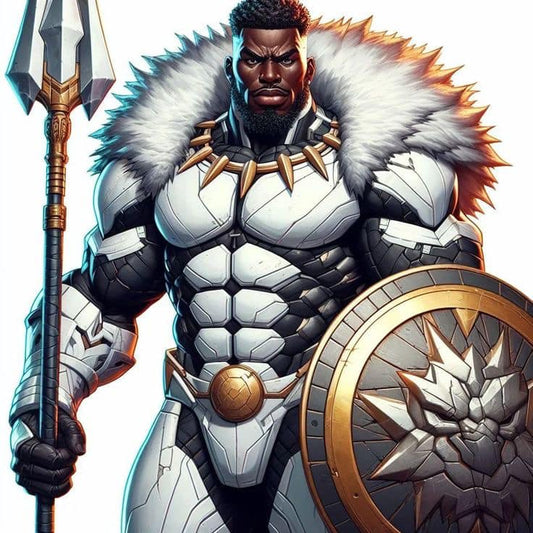 Comic Book Hero Character Print Poster