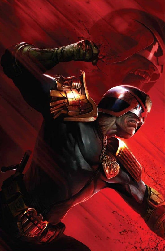 Comic Character Action Scene Print Poster