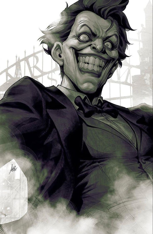 Comic Character Joker Portrait Print Poster