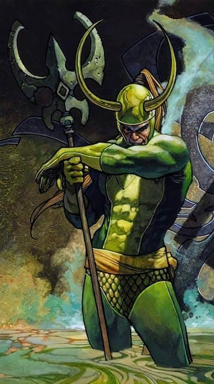 Comic Character Loki Illustration Jigsaw Puzzle