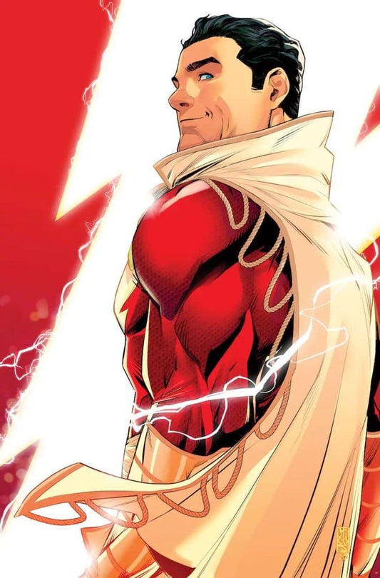 Comic Character Shazam Print Poster