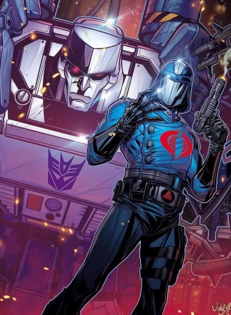 Comic Character Showdown Jigsaw Puzzle