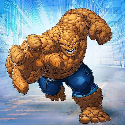 Comic Character The Thing Print Poster