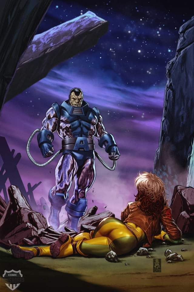Comic Dramatic Confrontation Print Poster