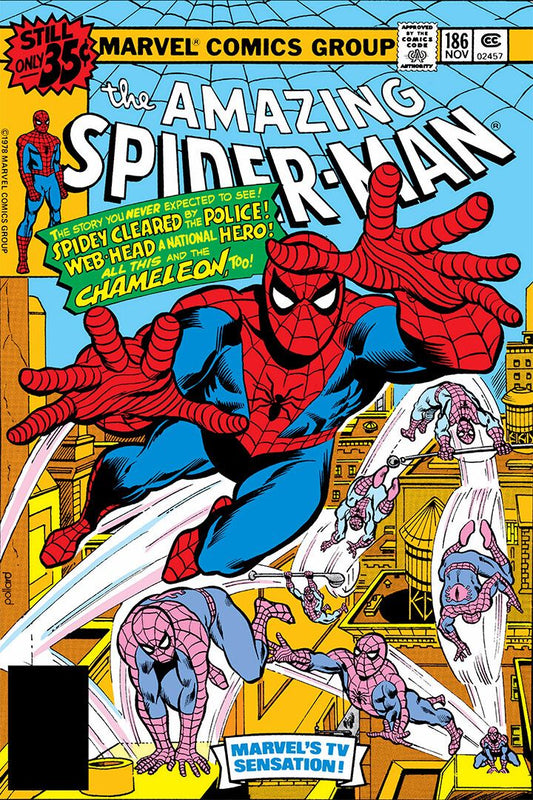 Comic Books Cover Amazing Spiderhero Art Print Decor Jigsaw Puzzle