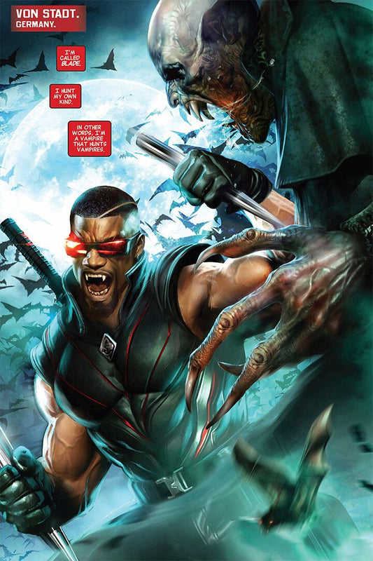 Comic Characters Wolverine Vs Blade Decor Wall Art Jigsaw Puzzle