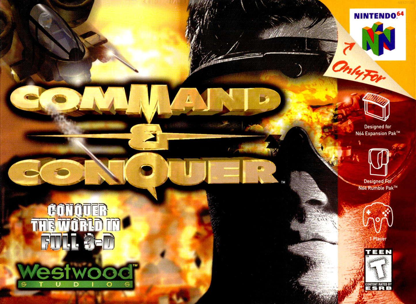 Command & Conquer N64 Keychain