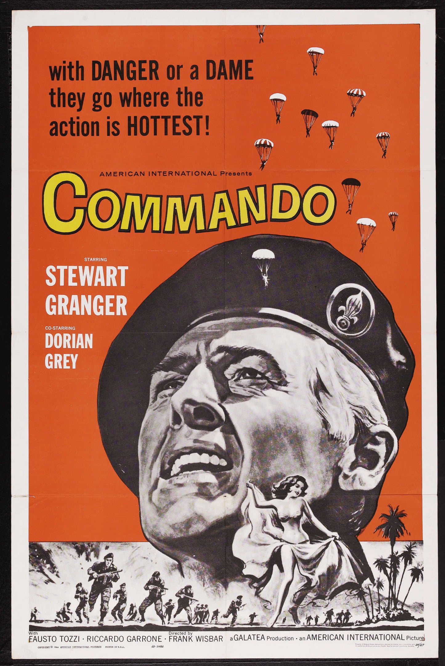 Commando 01 Movie Magnet