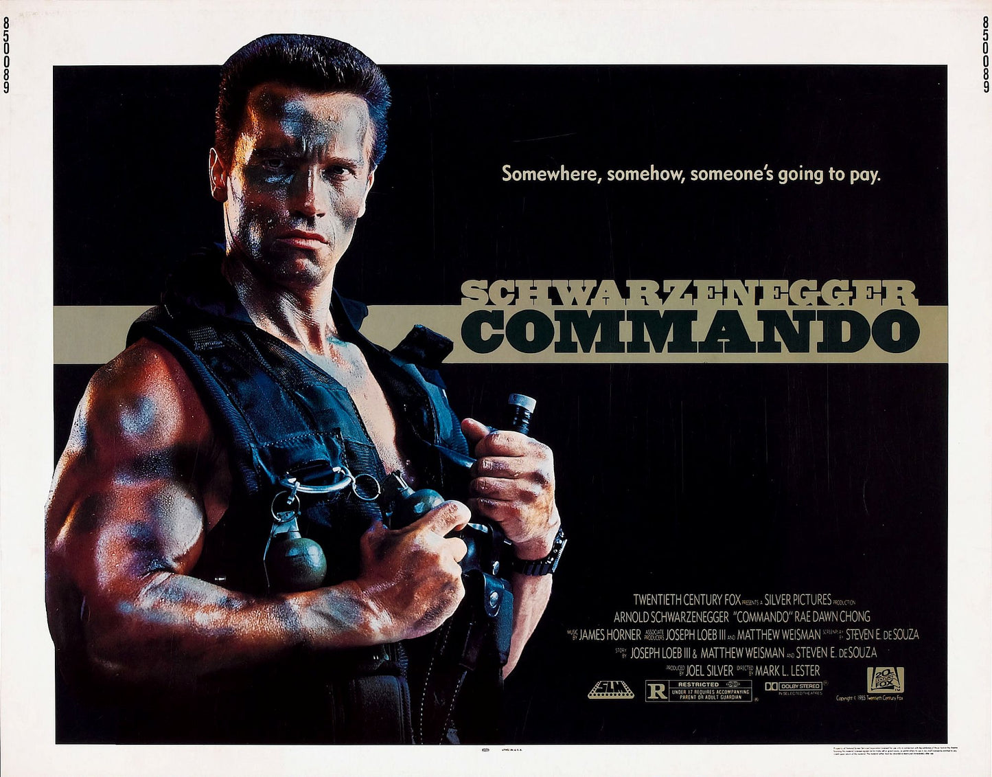 Commando 1985 02 Movie Magnet