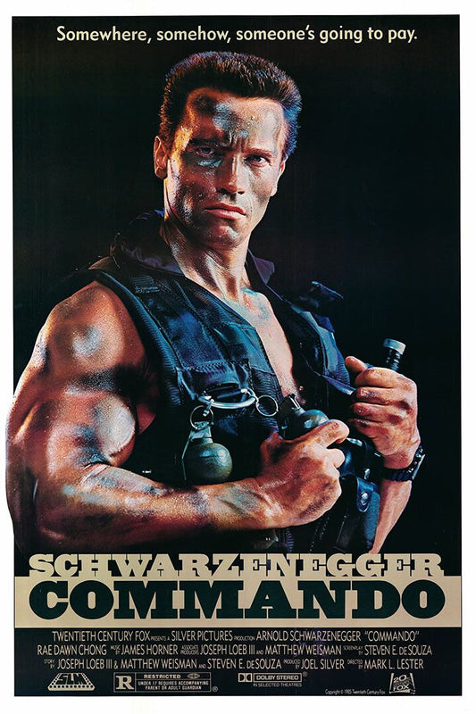 Commando Movie Action Adventure Thriller Schwarzenegger Jigsaw Puzzle