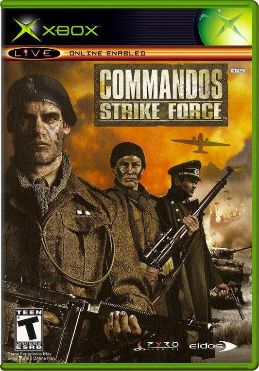 Commandos Strike Force (Usa, Europe) Xbox Print Poster