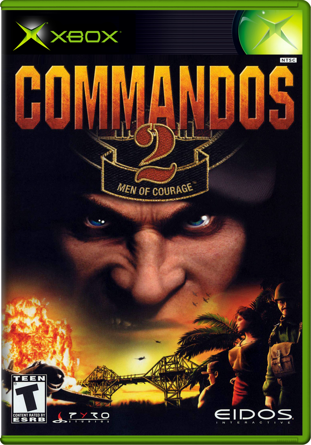 Commandos 2 Men Of Courage Xbox Keychain