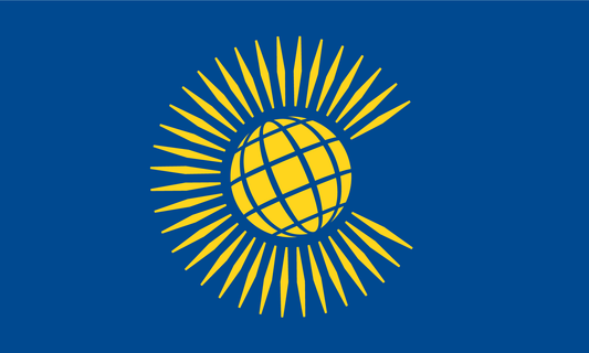 Commonwealth Of Nations Flag Print Poster