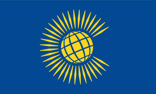 Commonwealth Of Nations Flag Keychain
