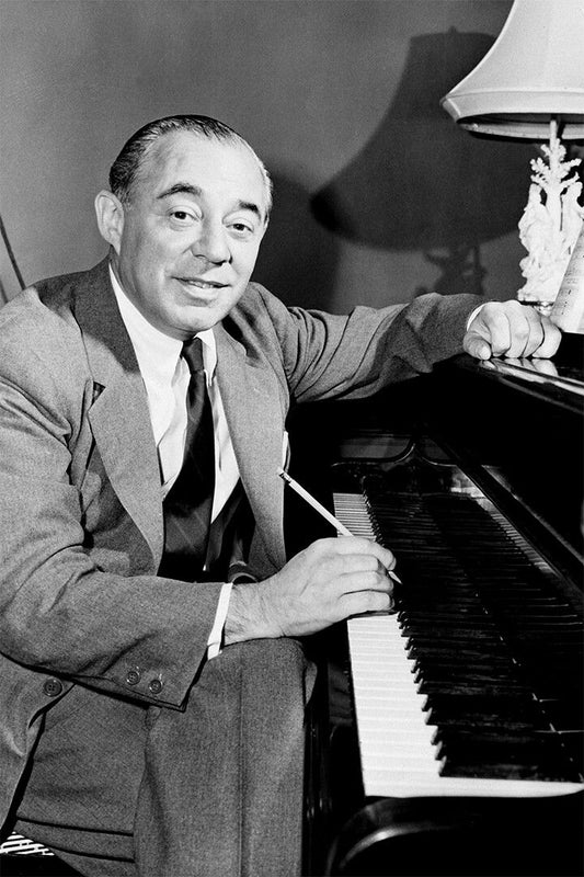 Composer Richard Rodgers Vintage Painting Print Jigsaw Puzzle
