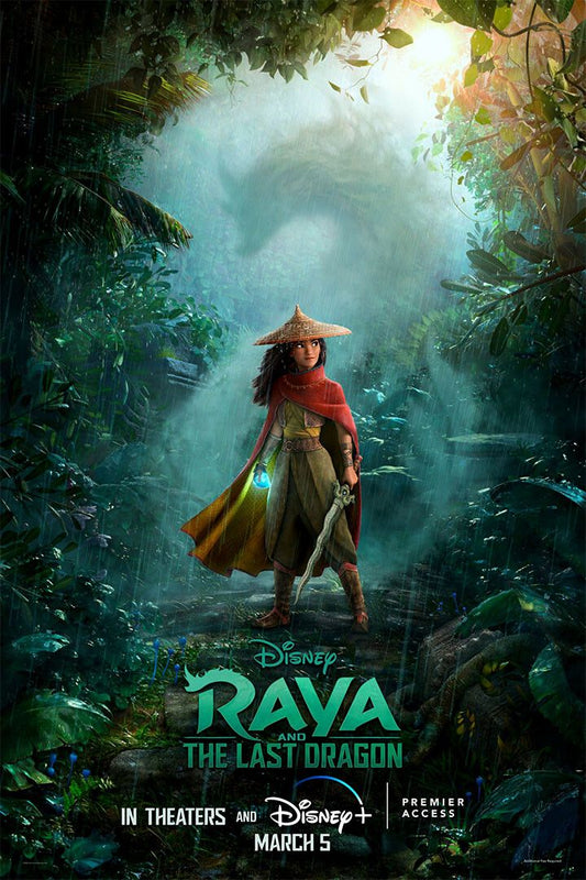 Computer Animated Film Raya And The Last Dragon Art Home Decor Jigsaw Puzzle