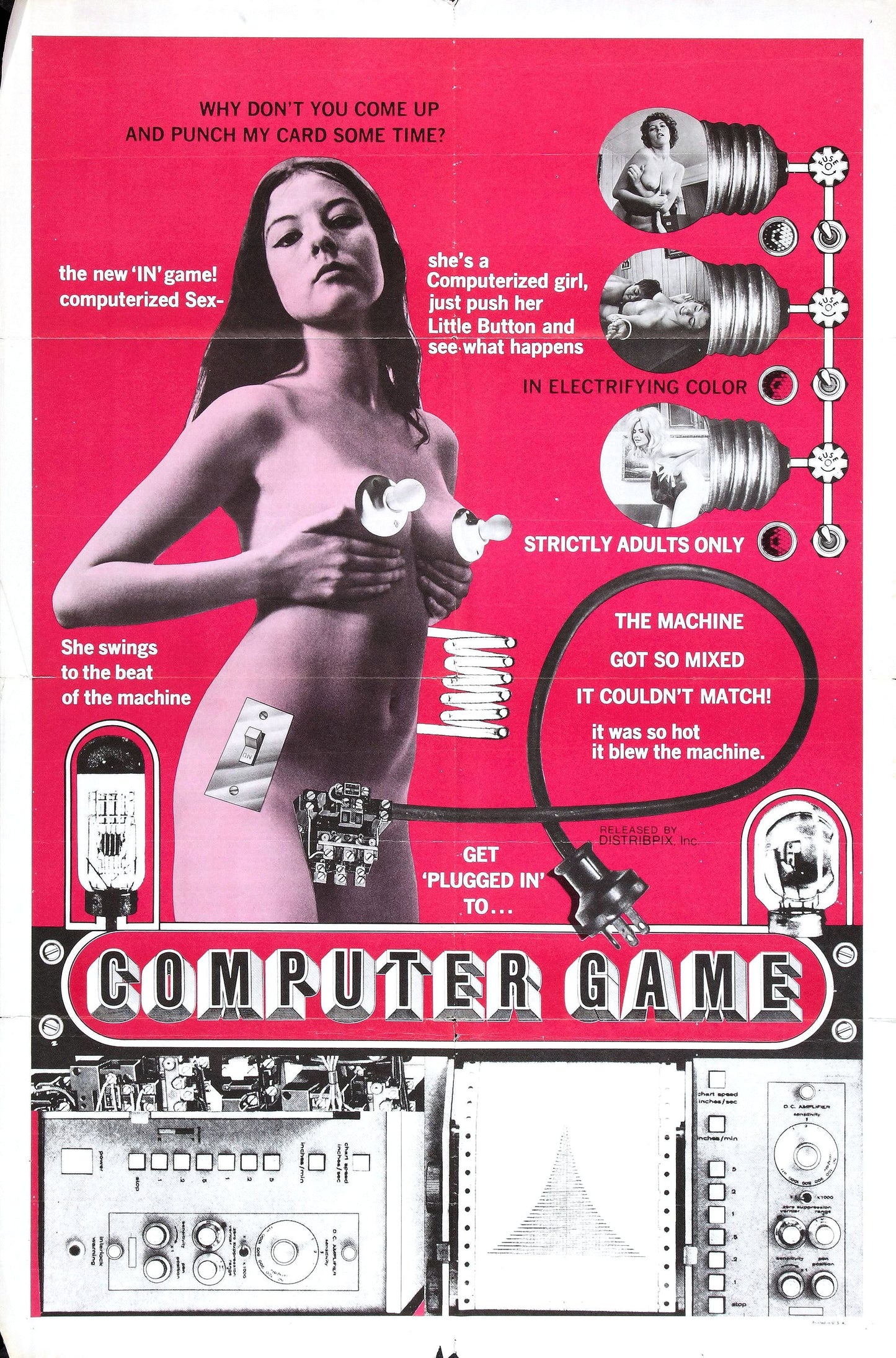 Computer Game 01 Movie Magnet