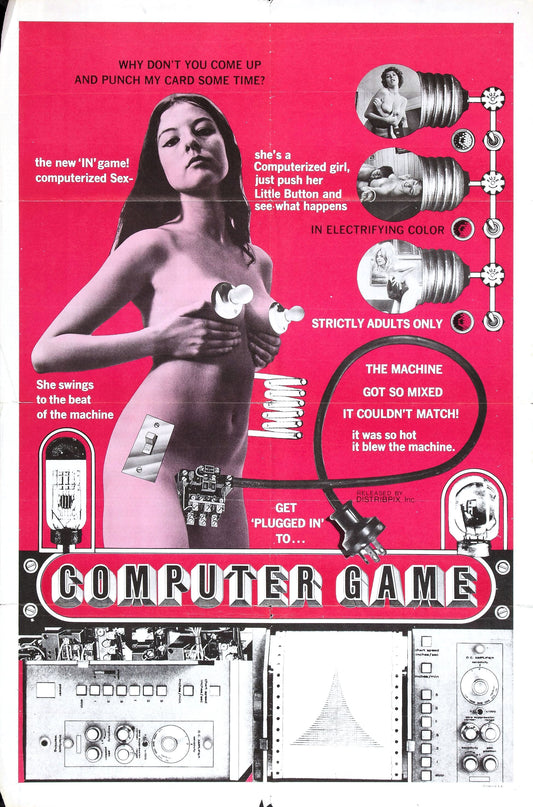 Computer Game 01 Movie Magnet
