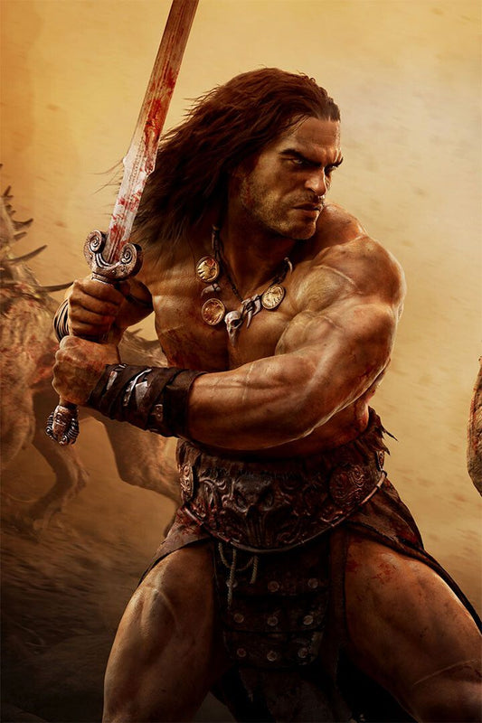 Conan Exiles Video Game Action Adventure Print Jigsaw Puzzle