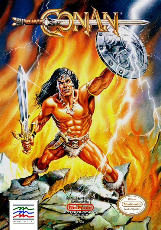 Conan (Usa) Nes Print Poster