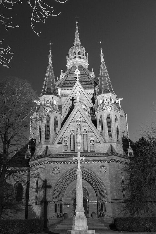 Concrete Church Old Religious Building Vintage Wall Home Decor Jigsaw Puzzle