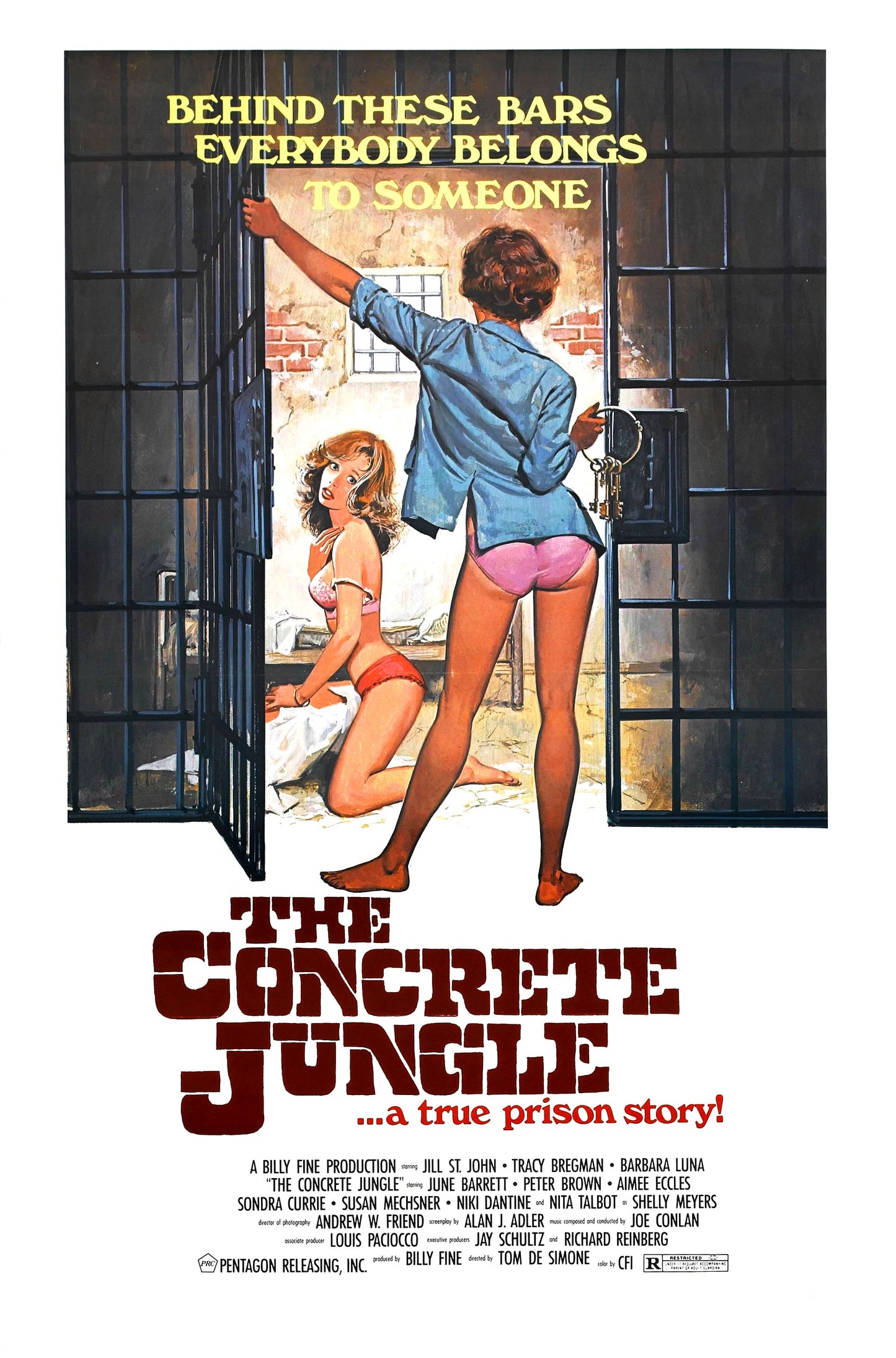 Concrete Jungle 01 Movie Magnet