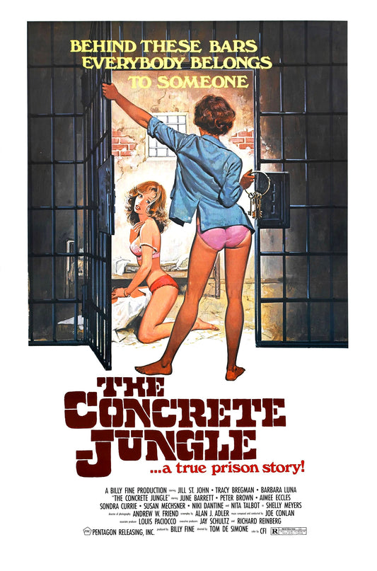 Concrete Jungle 01 Movie Magnet